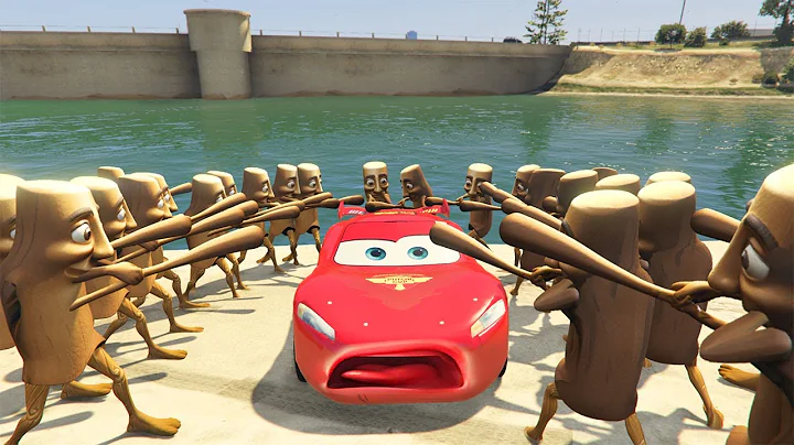 Disney Pixar Cars Lightning McQueen vs Tung Tung Tung Sahur