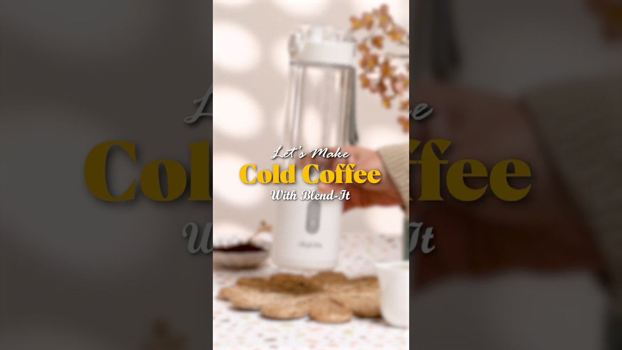 make Cold Coffee with DIGILIFE BLEND IT 