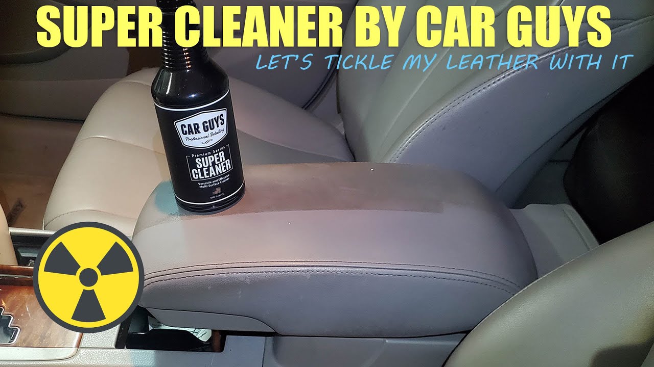 car guys detailing effective interior super cleaner 