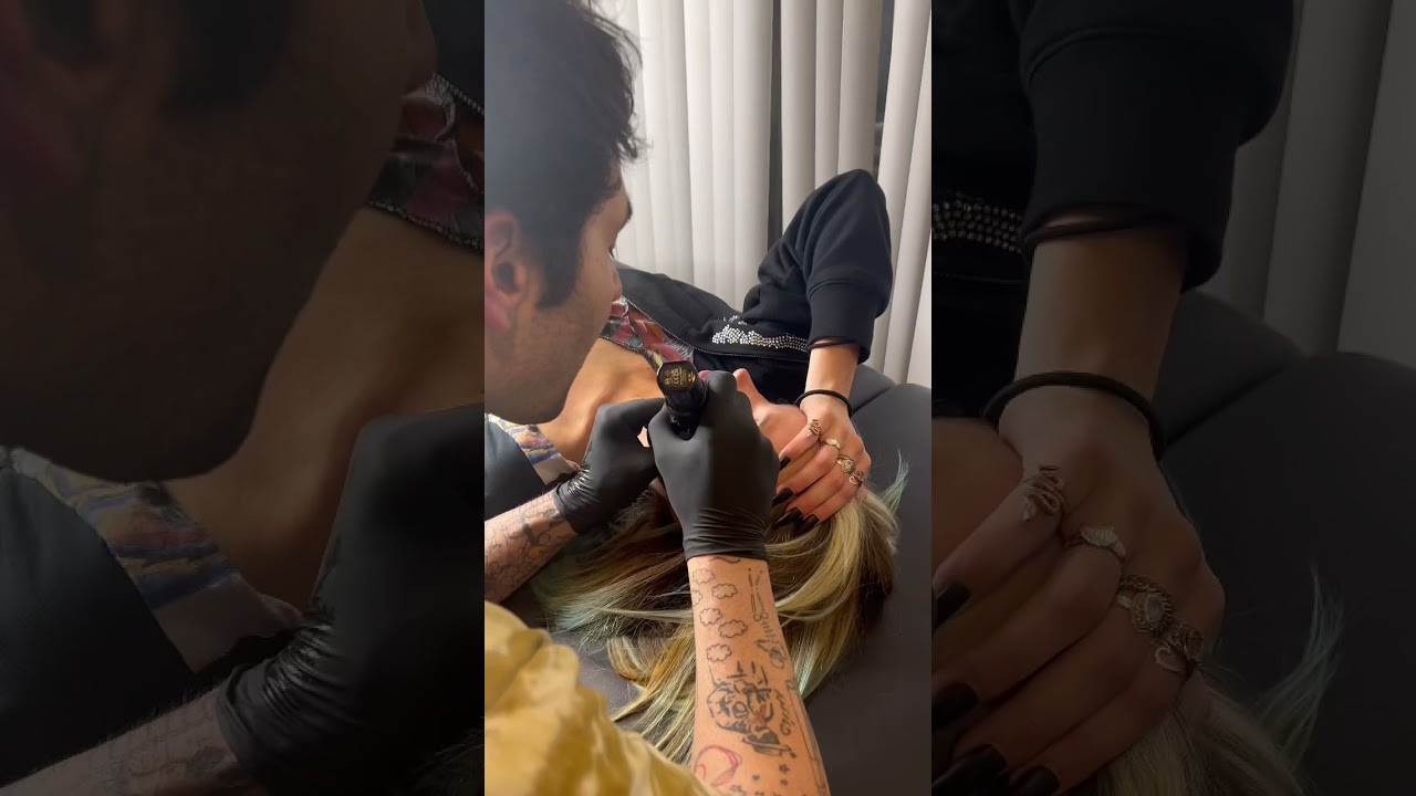 I got a face tat LOL