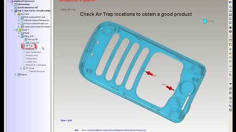 Moldex3D eXplorer 2009 for Pro/ENGINEER Demo Animation
