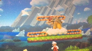 Mario Maker Glitch! Bowser Is Stuck!