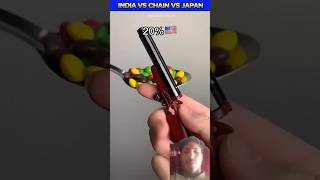 INDIA VS CHAIN VS JAPAN 🤯  #shortfeed #challenge #new #india #shorts #trending