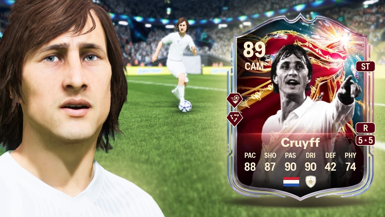 Обзор игрока 89 CRUYFF CROWNED MAESTRO EVOLUTION в FC 26 | FC 26 ULTIMATE TEAM