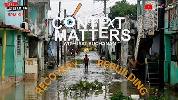 Context Matters: Hurricane Relief Recovery versus Rebuilding