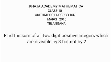 Find the sum of all two digit positive integers which are divisible by 3 but not by 2.