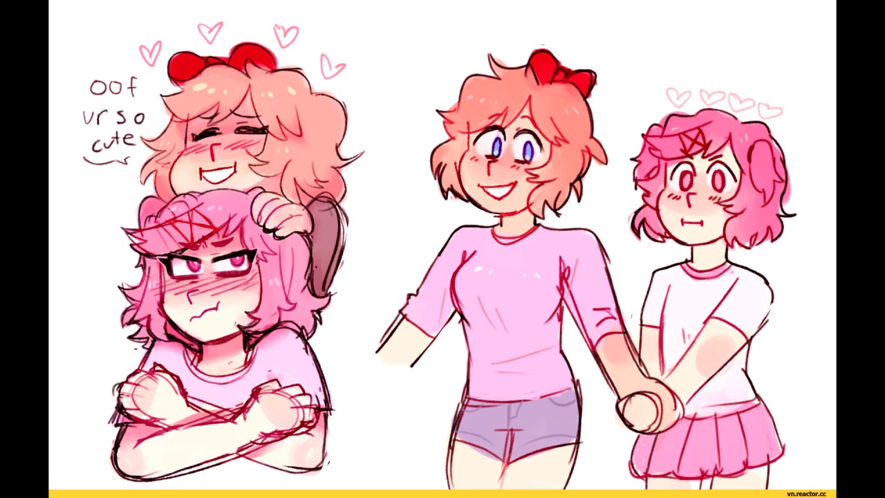 images Natsuki X Sayori ddlc tribute natsuki x sayori jenny