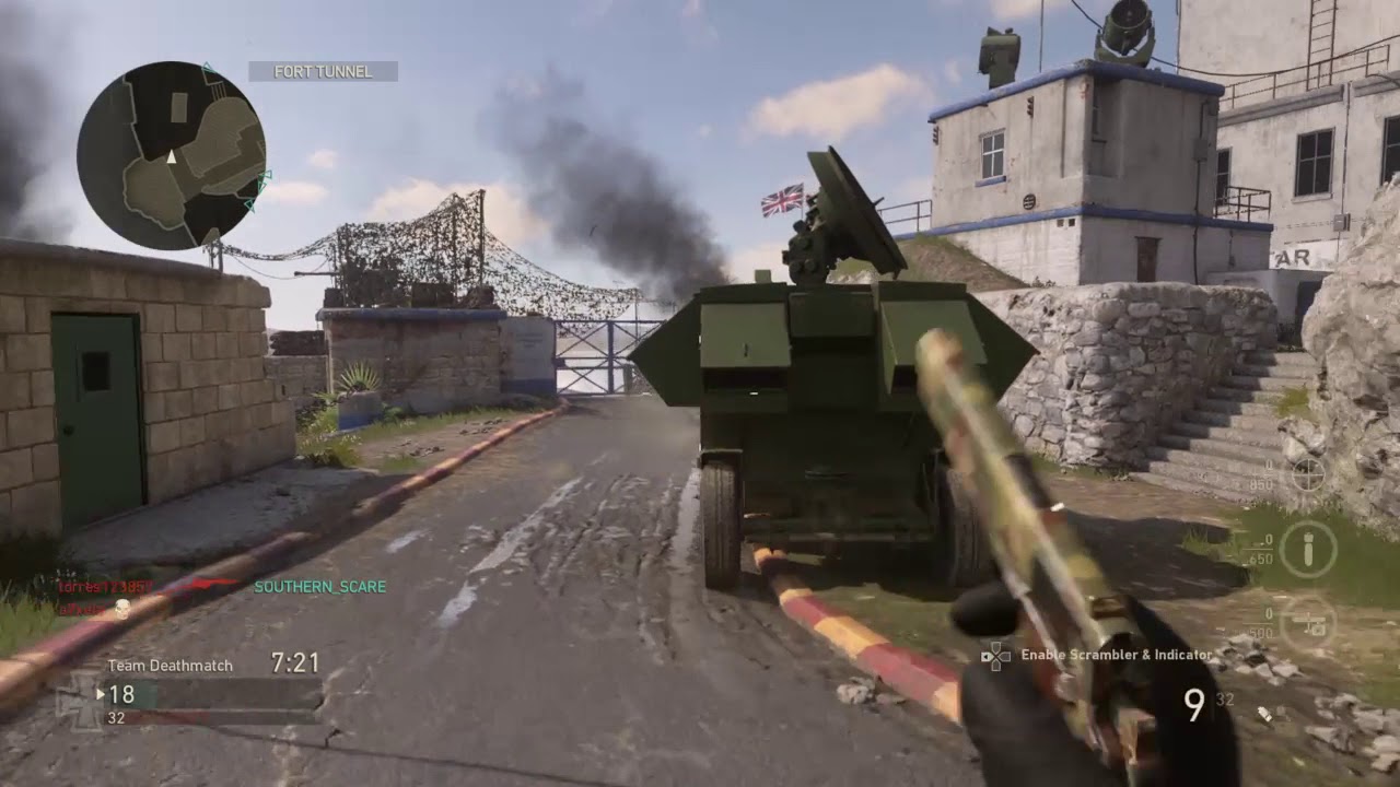 Call of Duty WW2 Pistol Only Gameplay