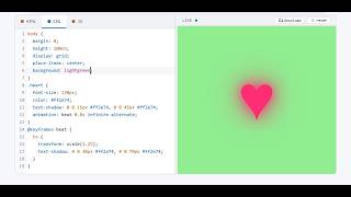 Information Heart Animation using HTML CSS #coding #animation #csstutorial Update