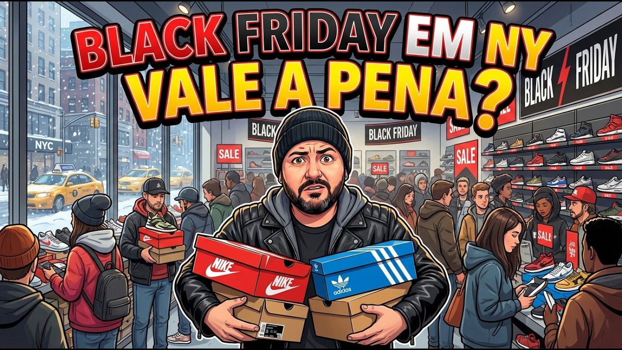 BLACK FRIDAY PARTE 1 em NY/NJ! 🛍 Como chegar no The Mills + descontos insanos na Vans!