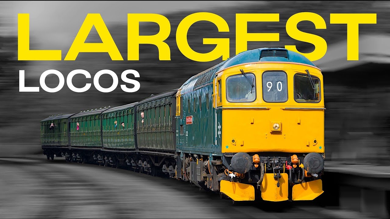 The Largest Locomotives to Run on the Isle of Wight