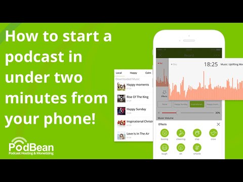 How to start a podcast from your phone in under two minutes!