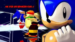 SONIC THE FIGHTERS can't be a real game.