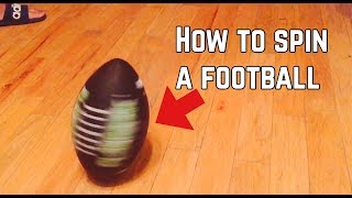 HOW TO SPIN A FOOTBALL screenshot 2