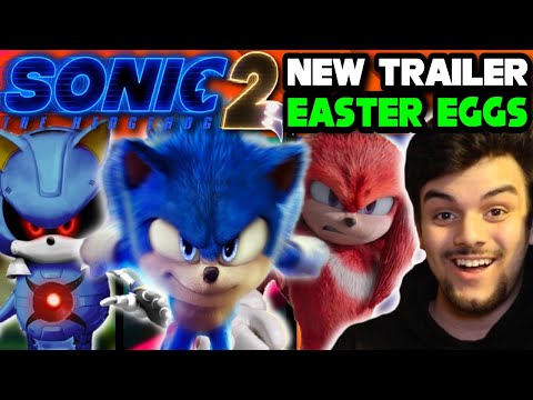 New Sonic Movie 2 Trailer Easter Eggs & Analysis! - Tails, Knuckles vs. Sonic & More!