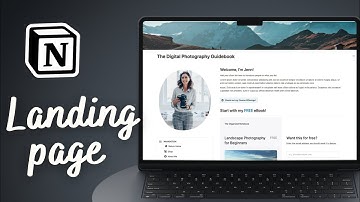 How to Build Your Digital Product Landing Page with Notion?  | No-code & Easy Website