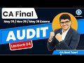 CA Final Audit Demo Lecture 4A By CA Ravi Taori | Vsmart Academy |