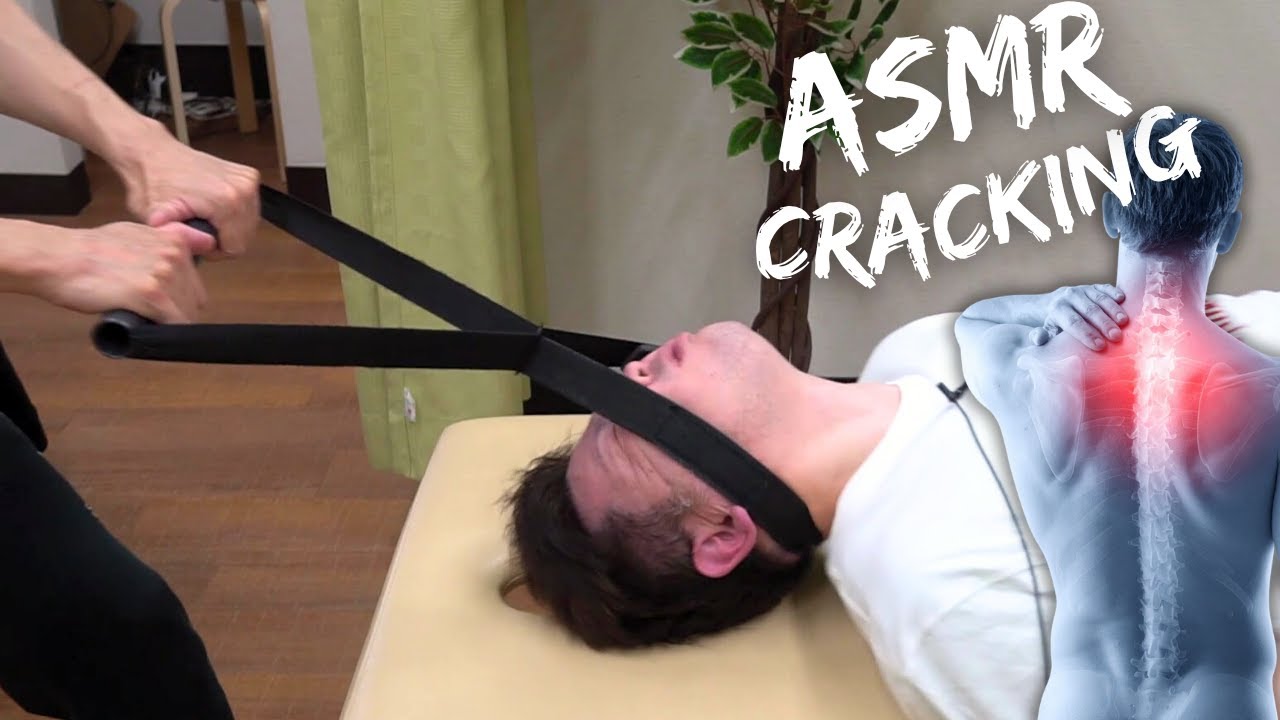 【ASMR chiro cracking 全身ボキボキ整体】「Y-strap ベスト収録！」未収録場面＋ 過去作再編集   Best adjustment from Japan +Y-strap