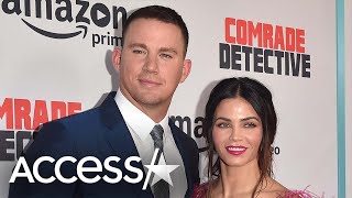 Channing Tatum & Ex Jenna Dewan Spotted Hugging In RARE Joint Outing