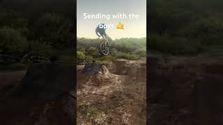 Having fun with tha boys #mtb#fyp#video#viral#mates#funny#fun#jump