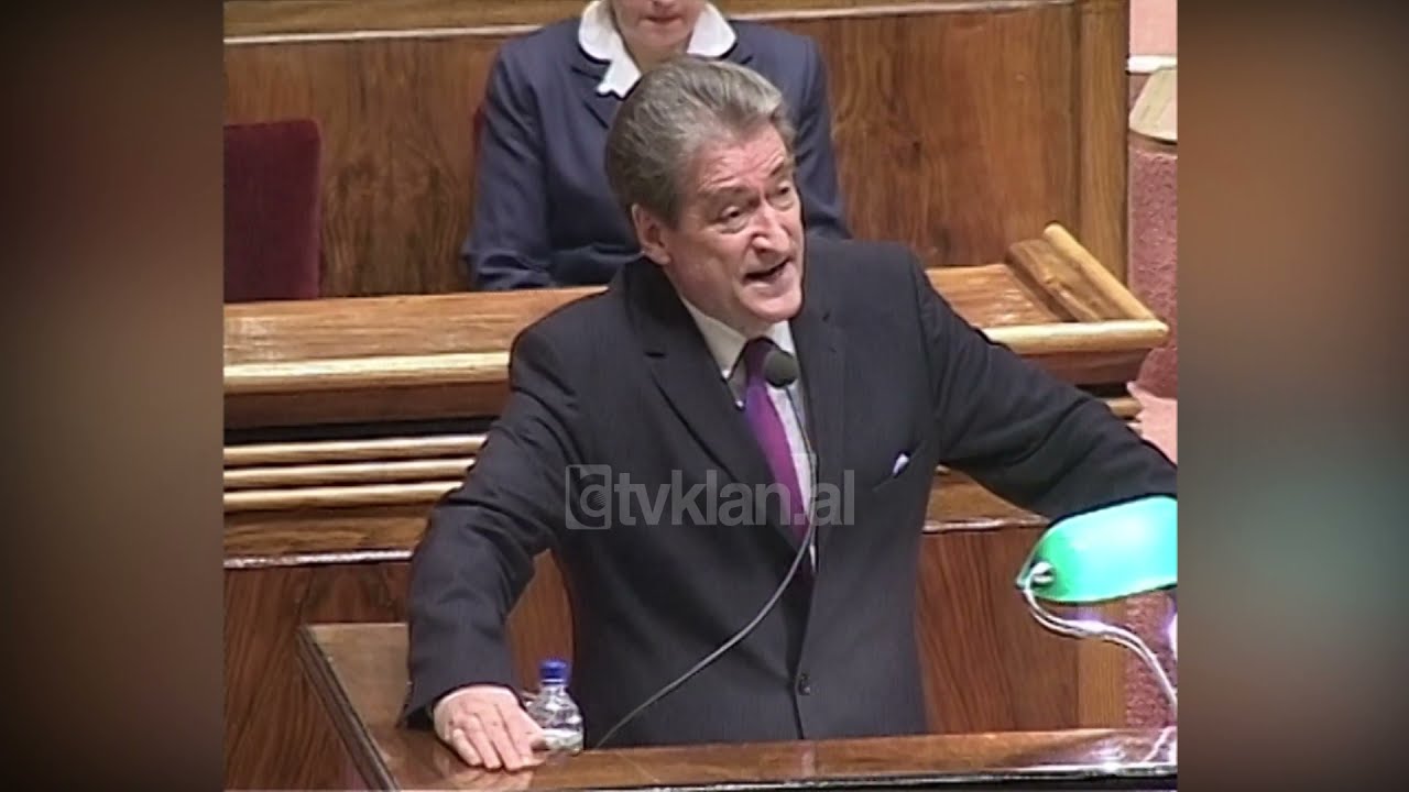 Sherr në Parlament, replika të ashpra mes Berishës dhe Malaj - (31 Janar 2003)