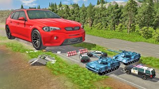 Stop the BIGGEST CAR at ANY COST!!! - BeamNG Drive