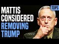 SHOCK: Trump Secy of Defense Considered Forceful Removal