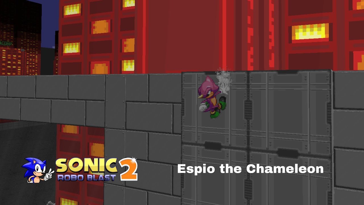Sonic Robo Blast 2 - Espio the Chameleon Mod