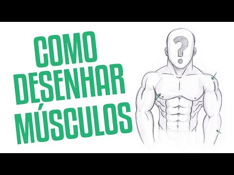 Vídeo: Como Desenhar Um Homem Forte