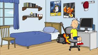 Caillou Skips School To Play Video Games And Gets Grounded