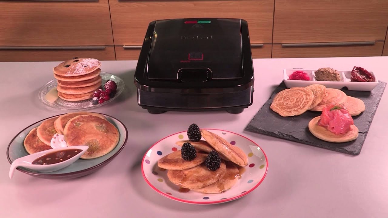 Blijven Monarchie Absurd Tefal Snack Collection no.10 Pancake Plates - YouTube