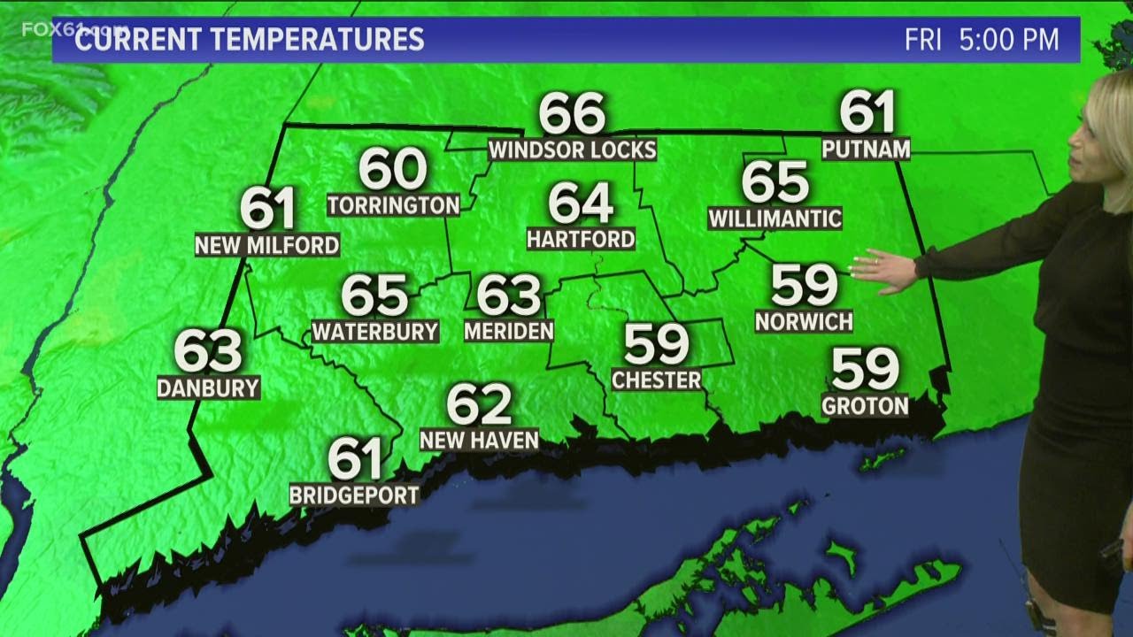 Friday evening weather - YouTube