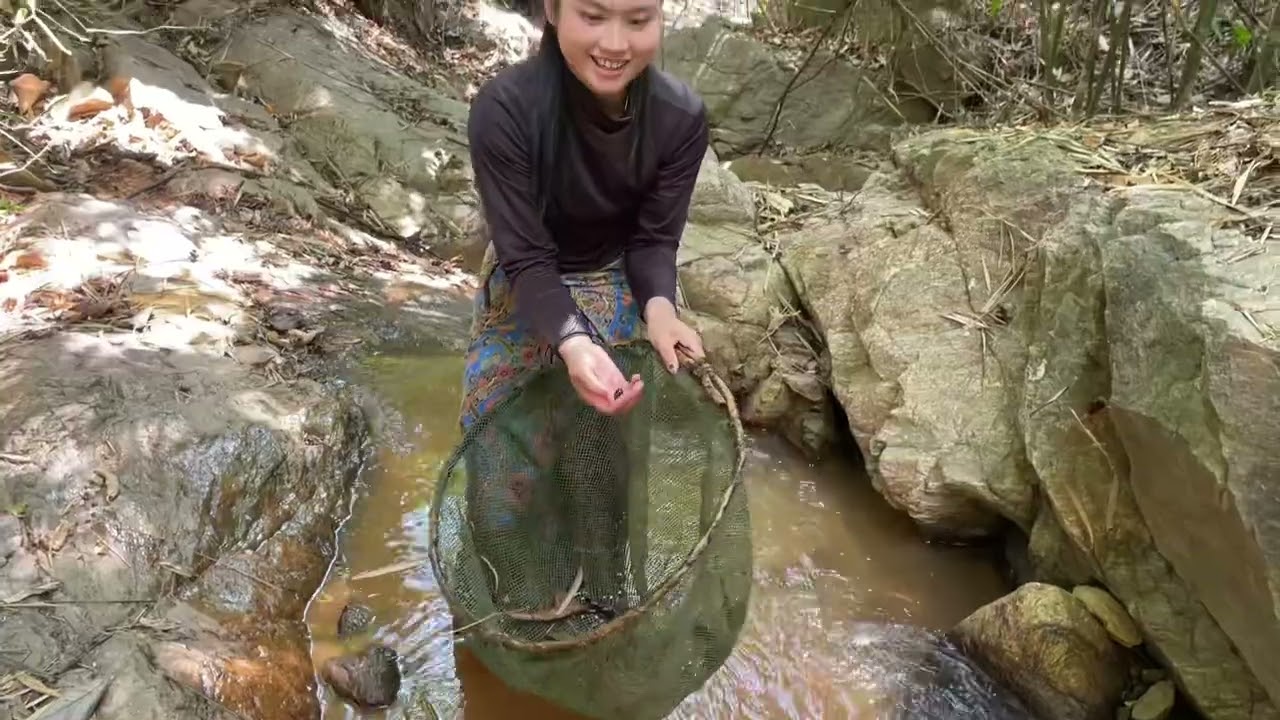 ช้อนฮวกภูเขา ตัวใหญ่มาก ใครเคยกินบ้าง