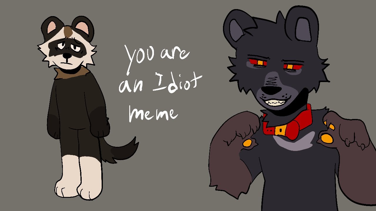 You Are An Idiot animation meme || flash warning || FlipaClip || filler ...