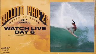 🔴 LIVE - Ballito Pro presented by O'Neill 2026 - Day 6 - Challenger Series