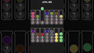Ball Sort Puzzle Level 985