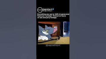 ai made a tom & jerry episode with 1 prompt 🤯 | future of animation #ai #tomandjerry #shorts