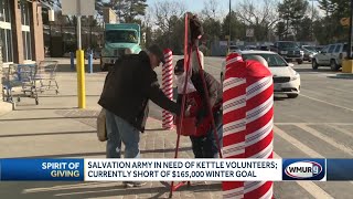 Salvation Army seeks more volunteers to take in donations