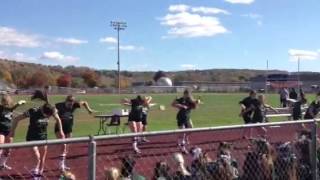 NMHS Dance Team at pep rally 2013