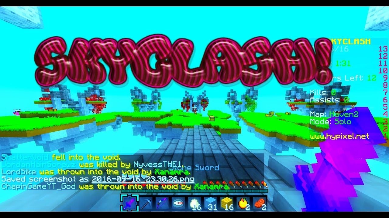 New MiniGame!! - Hypixel Skyclash #1