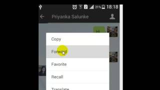 How to forward the message in WeChat screenshot 5
