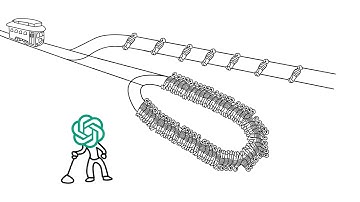 AI Decides on a Trolley Problem Meme (Again)