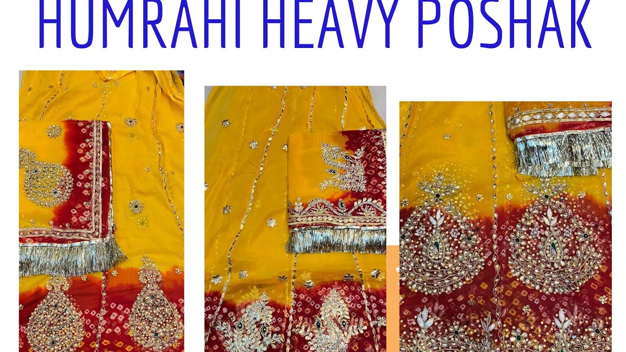 heavy rajputi poshak