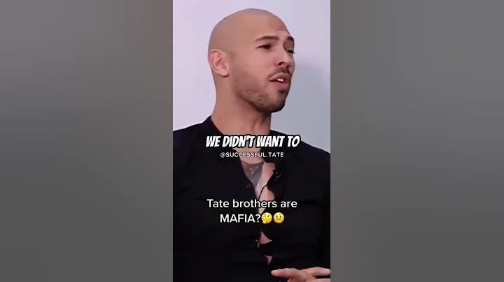 Andrew Tate Admits He's In The Mafia...
