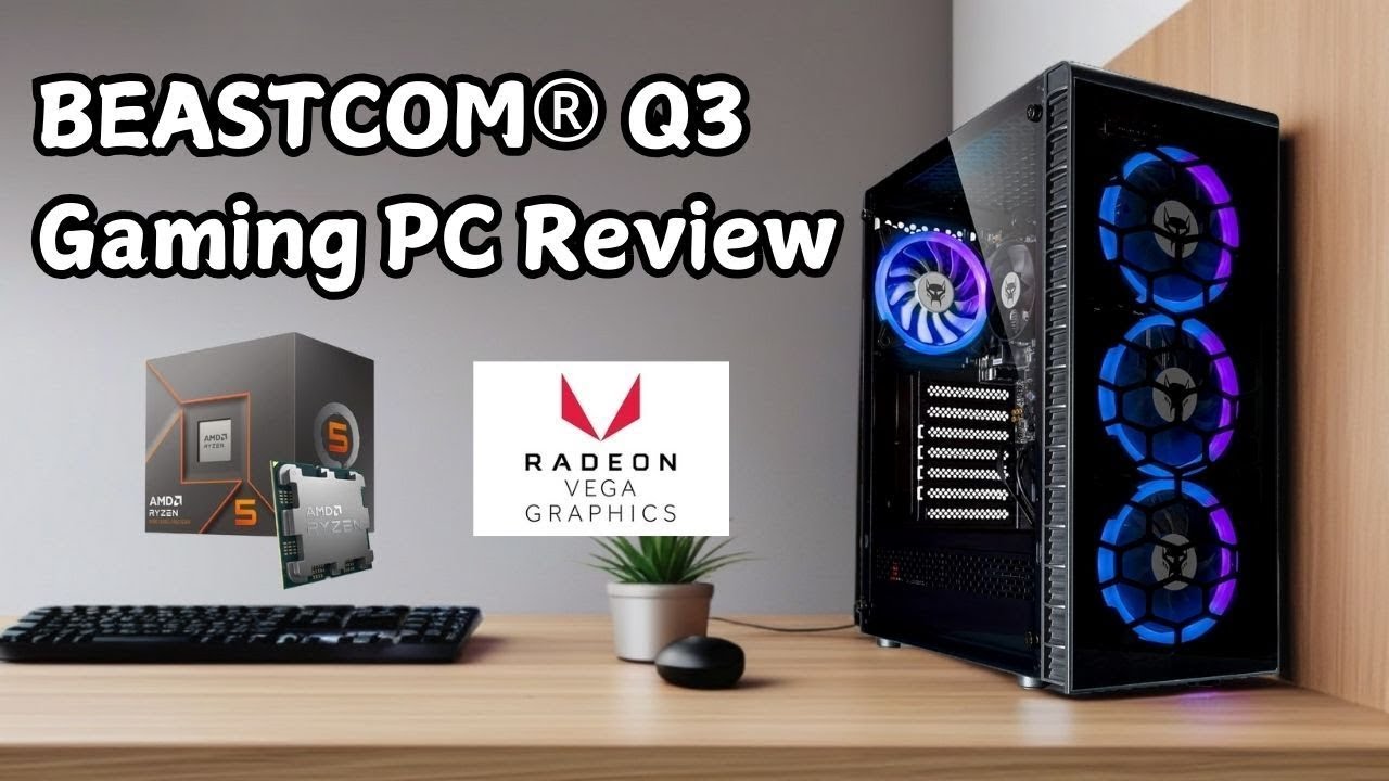Обзор игрового ПК BEASTCOM Q3 🔥 Ryzen 7 5700G | Бюджетный игровой и офисный ПК | Новогоднее предл...