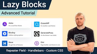 Lazyblocks Advanced Tutorial - Repeater Fields, Handlebars Helpers & Adding CSS