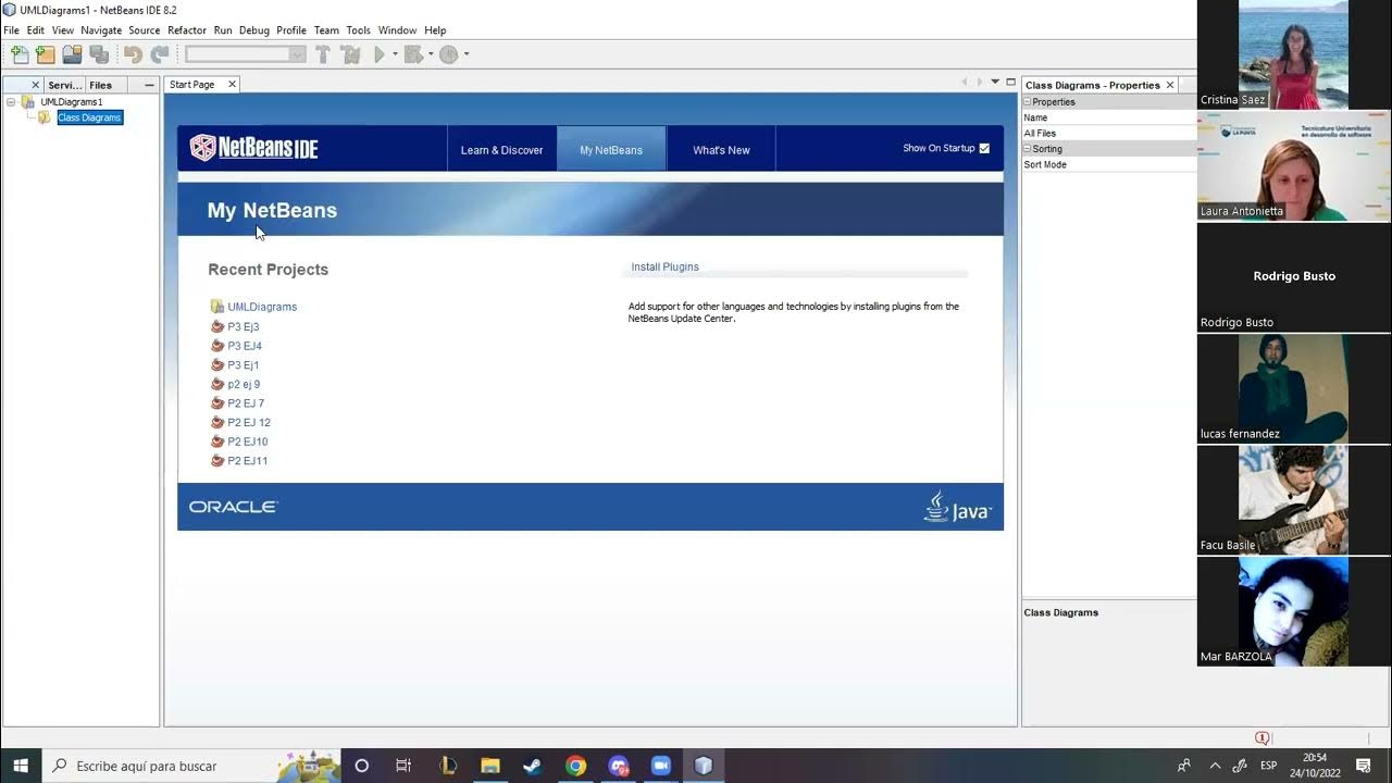 Instalación plugins Easy UML en netBeans YouTube