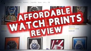 COOL Watch Art & Watch Prints for GREAT Prices!!! | @WindItOnTheMove​