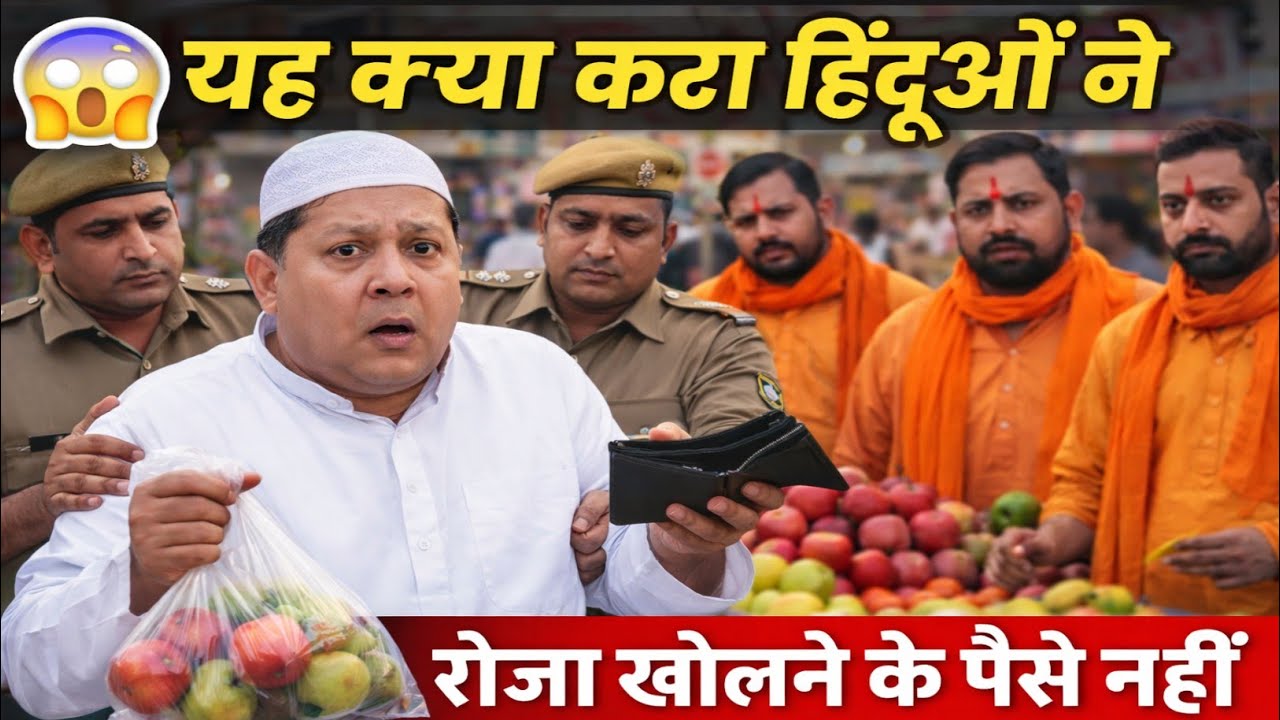 😱 यह क्या करा हिंदुओं ने? | Social Experiment Ramadan | Roza Iftar | Ramadan 2026