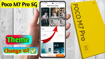 how to change theme in poco m7 pro 5g, poco m7 pro 5g theme download kaise kare